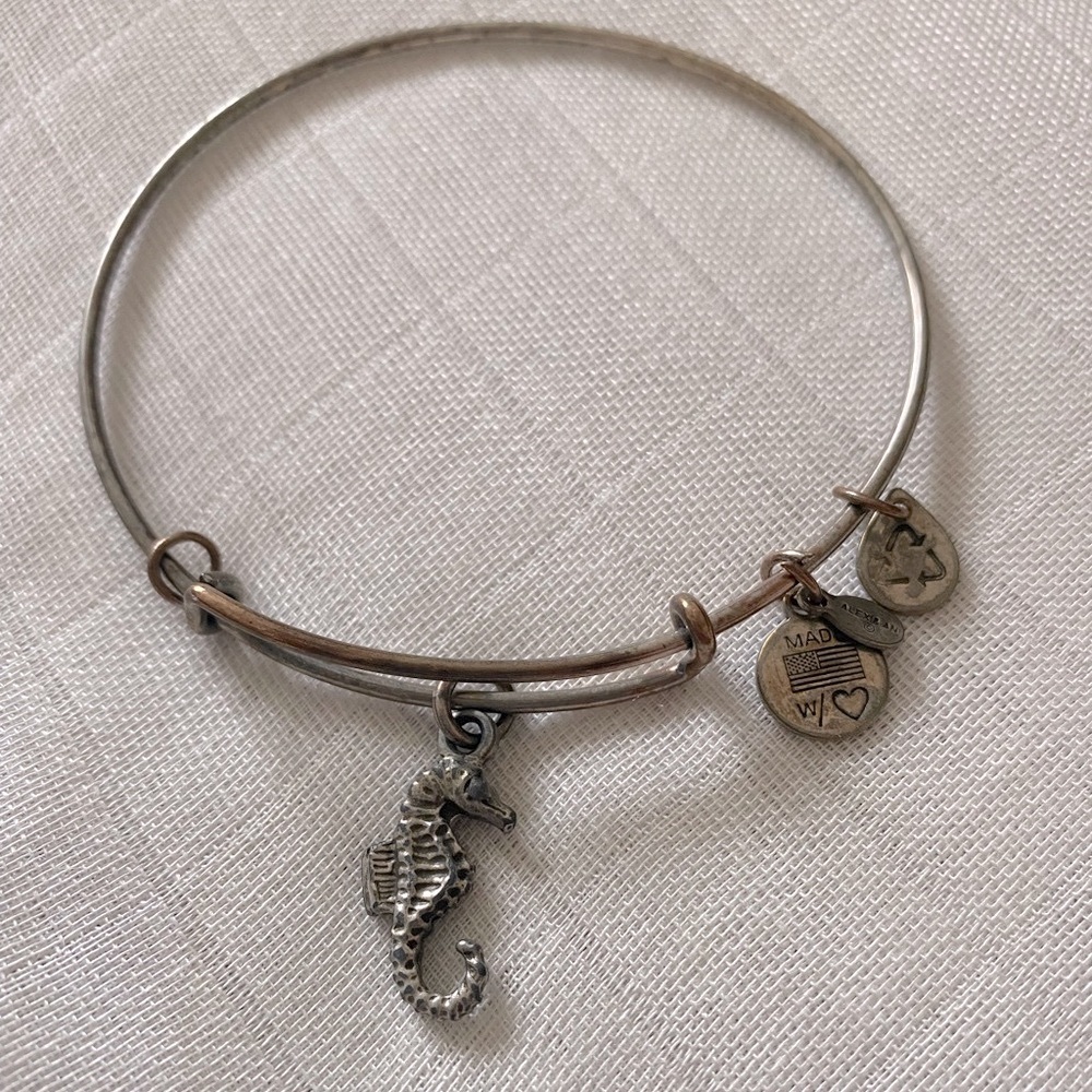 3 💛 items for $10! ALEX AND ANI Seahorse charm bracelet